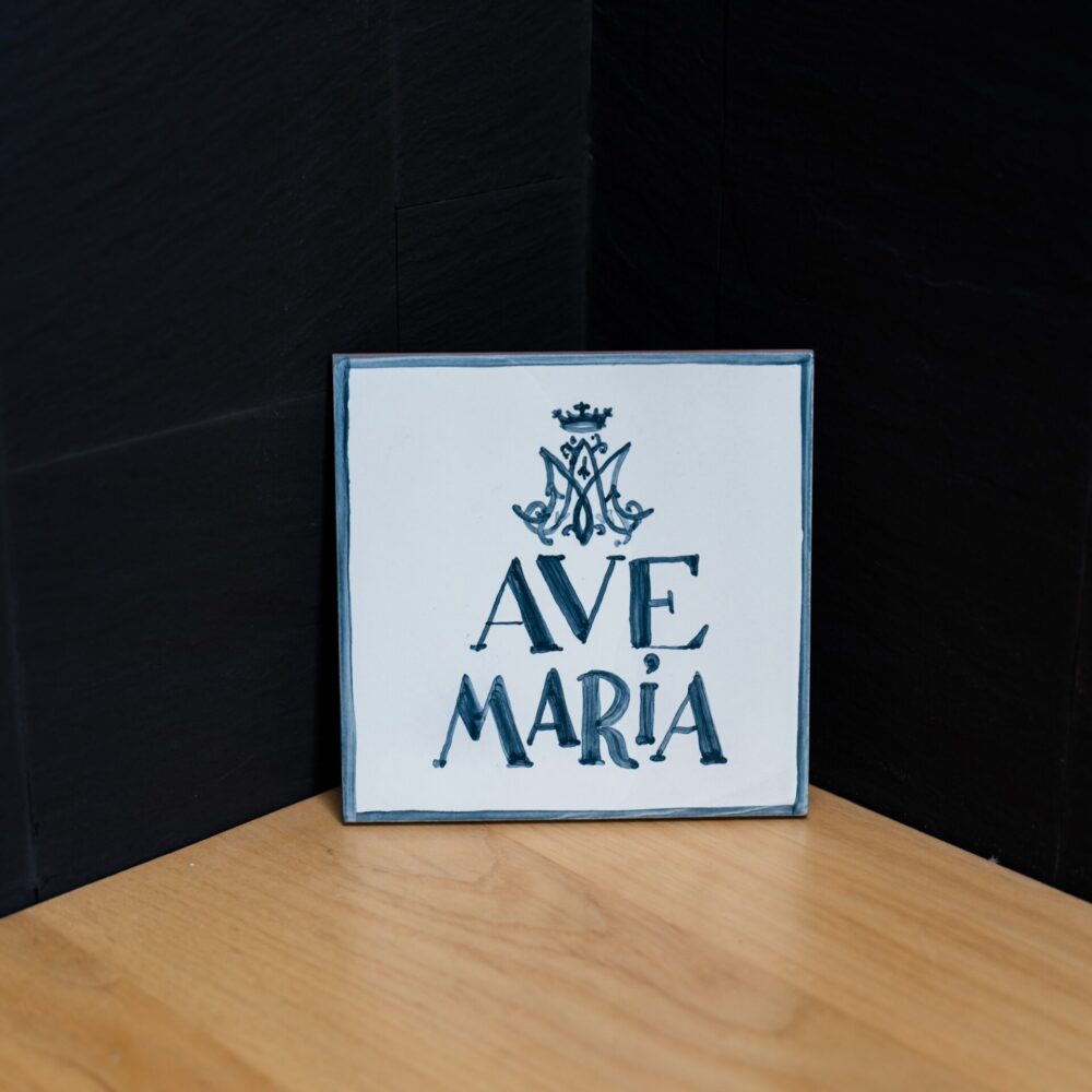Azulejo Ave María